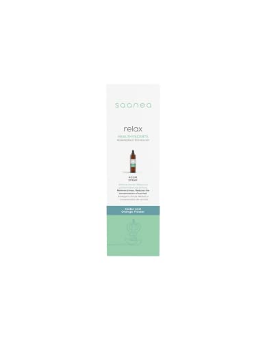 Saanea Ambientador en Spray 100ml. Aroma Cedro y Flor de Azahar