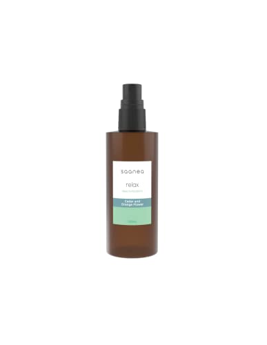 Saanea Ambientador en Spray 100ml. Aroma Cedro y Flor de Azahar