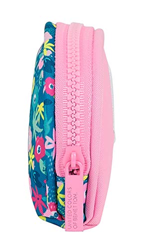 safta M725, Accesorio de viaje- Billetera Unisex niños, Rosa/Multicolor, Pequeño