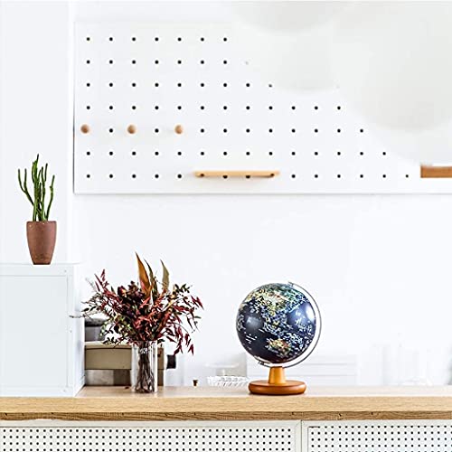 Samanth lámpara de Pared Globe Taiwan Lámpara de Globo de Alta definición 20c mechón Globo en Relieve Tridimensional en inglés y Chino lámpara de Mesa Decorativa Suministros educativos