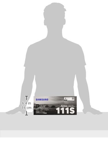 SAMSUNG MLT-D111S, SU810A - Cartucho Tóner, de 1.000 Páginas, Compatible con Impresoras SAMSUNG Laserjet Monocromáticas Xpress Serie M2022, M2026, M2060, M2070, M2078 y M2625, Negro