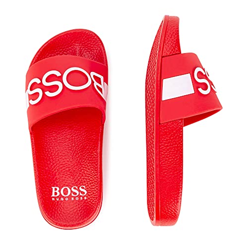 Sandalias BOSS NIÑO, rojo vivo, 33 EU