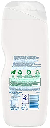 Sanex Zero%, Gel de Ducha o Baño para Pieles Normales, Pack 12 Uds x 600ml