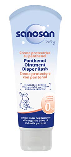Sanosan 89746 - Crema Pañal Pantenol, Unisex