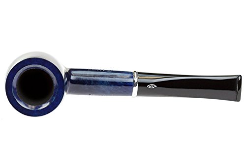 Savinelli Pipas italianas para fumar tabaco, Arcobaleno Smooth Blue 111
