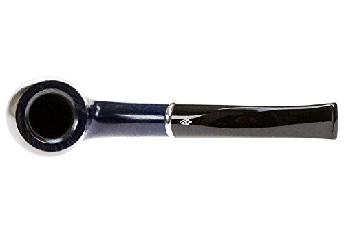 Savinelli Pipas italianas para fumar tabaco, Arcobaleno Smooth Blue 606