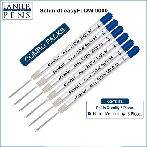 Schmidt flujo fácil - 9000 , 6 Pack - azul