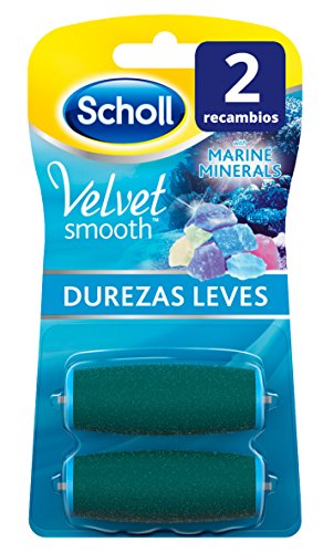 SCHOLL Velvet smooth cabezal de recambio de lima eléctronica envase 2 uds