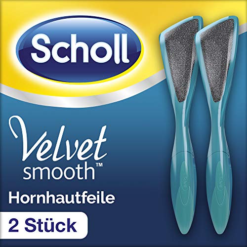SCHOLL Velvet Smooth callos Lima de diamante con partículas (2 unidades, 1 pieza)