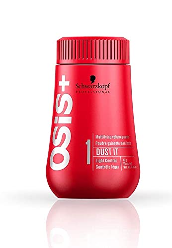 Schwarzkopf OSiS – Dust it doble Pack Dust it doble Pack – Volumen polvo para los más Efecto Mate – 2 x 10 g