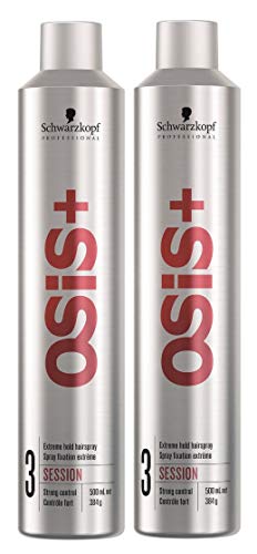 Schwarzkopf OSIS Session Extreme Hold - Spray para el cabello (500 ml)