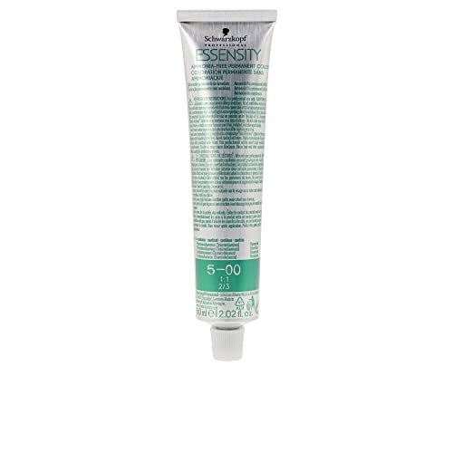 Schwarzkopf S0578698 Tinte Permanente Essensity 5-00 Sin Amoniaco, 60 Mililitros
