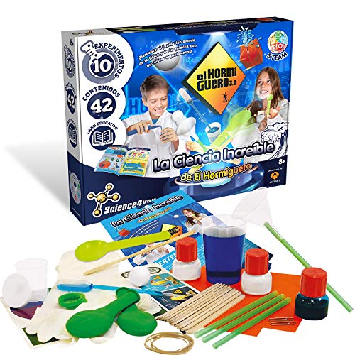 Science4you Science4you-La Hormiguero para Niños Ciencia Increíble – Juguete Científico y Educativo, Multicolor, 8 Años, (80002757)