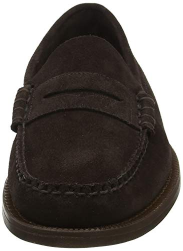 Sebago Classic Dan Suede, Náuticos para Hombre, Marrón (Dk Brown 901), 42 EU
