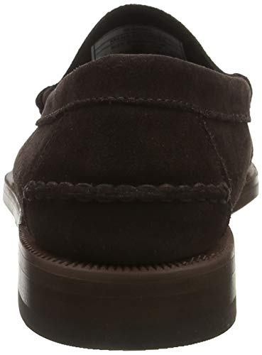 Sebago Classic Dan Suede, Náuticos para Hombre, Marrón (Dk Brown 901), 42 EU