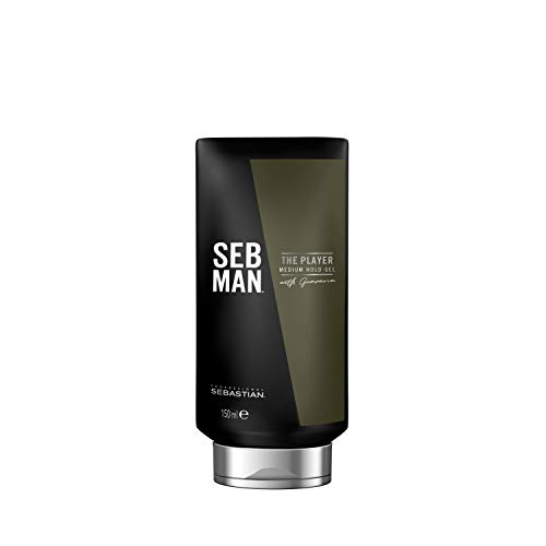 Sebastian The Player Gel Hombre de Fijación Media Duradera Fácil Aplicación - 150ml