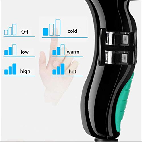 Secador De Cabello 3000W, Potente Secador De Cabello Profesional, Secador De Bajo Ruido Con Difusor Y Accesorios De Peine, Cable Largo De 2.5 M Para Mujeres Hombres