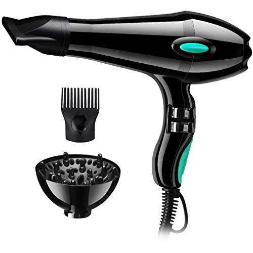 Secador De Cabello 3000W, Potente Secador De Cabello Profesional, Secador De Bajo Ruido Con Difusor Y Accesorios De Peine, Cable Largo De 2.5 M Para Mujeres Hombres