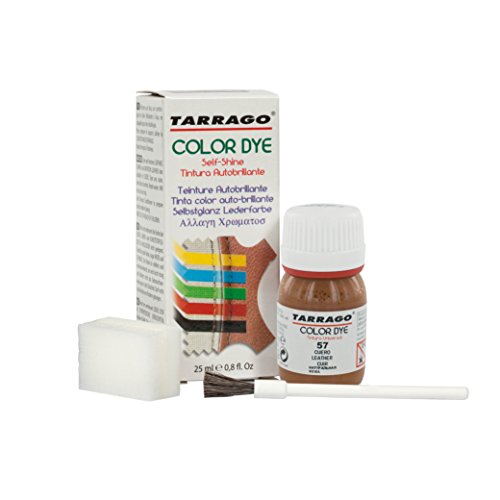 Self Shine Color Dye 25 ml | Tinte para Zapatos y Accesorios Autobrillante | Cubre Rozaduras y Desgastes del Calzado (Cuero (57))