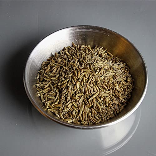 Semillas de alcaravea orgánica enteras (500g), calidad de alimentos crudos de cultivo orgánico controlado, sin gluten, sin lactosa, probadas en laboratorio, veganas