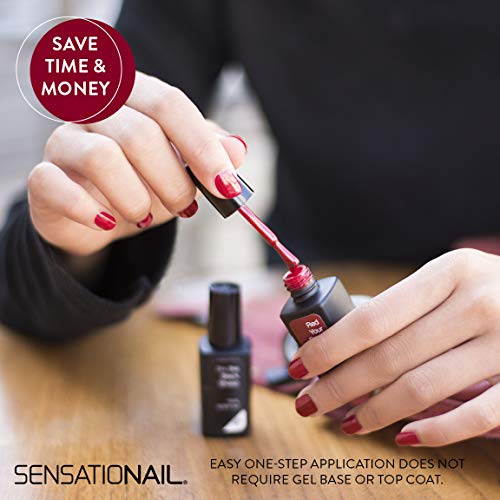 Sensationail Express Gel Starter Kit Manicura Color Red Your Profile - 10 ml