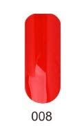 Sensinity manicura esmalte gel,UV/LED,One step color polish gel,Rojo 008