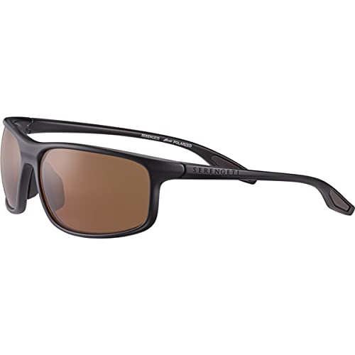 SERENGETI Levanzo Gafas, Unisex Adulto, Gris (Sanded Dark Root Beer), M/L
