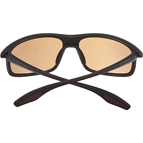 SERENGETI Levanzo Gafas, Unisex Adulto, Gris (Sanded Dark Root Beer), M/L
