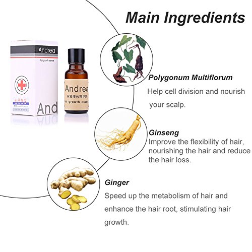 Serum Crecimiento Cabello, 20 ml Crecimiento de Cabello Fluido Aceite para el Crecimiento del Cabello, Líquido para el Cabello Adelgazado Crece Pelo para Hombre y Mujer