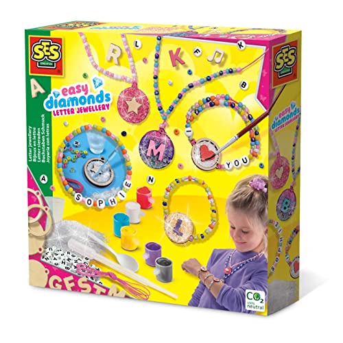 SES Creative- Easy Diamonds - Joyería de Letras, (14703)