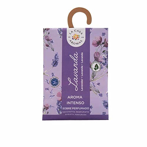 Set de 12 Sobres Perfumados, Bolsitas Aromáticas Olor Lavanda, Saquitos para el Armario, Cajón, Ropa de Bebé, Zapatero, Maleta (Lavanda)