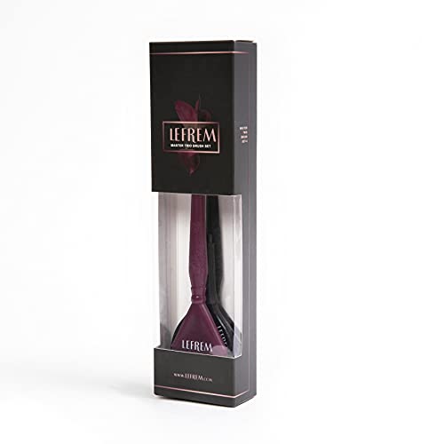¡Set de brochas de tinte LEFREM Master Trio: brocha para tinte ancha, brocha para tinte oblicua, brocha para tinte con punta!