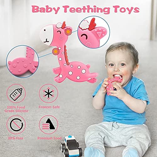 Set Para Cuidado Del Bebé, Unipampa 14 Piezas Kit de cuidado de bebé, Set Para El Cuidado Del Bebé, Kit de Aseo para Bebés, Accesorios Bebes para Viaje y el Uso Diario, Regalos para Bebes(Rosa) (pink)