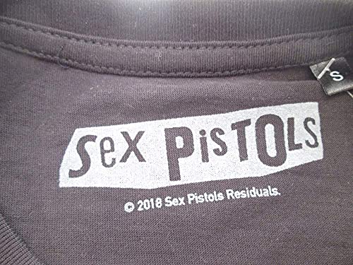 Sex Pistols Camiseta God Save The Queen T-Shirt Música Rock - Oficial (Medium)