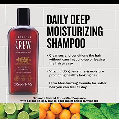 Shampooing hydratant profond quotidien Daily Deep Moisturizing American Crew 450ML