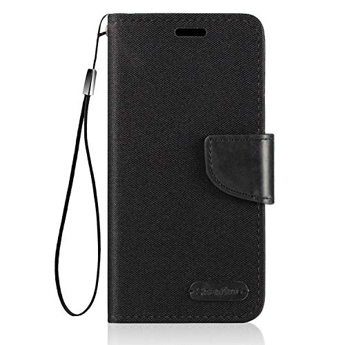 Sharp Aquos S2 Caso, Oxford Cartera de piel con suave TPU cubierta trasera imán Flip Case para Sharp Aquos C10