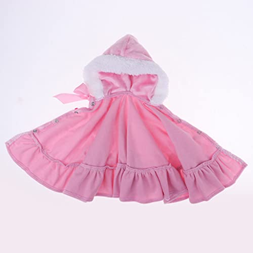 Sharplace 1/3 BJD Ropa de Muñecas Inteligentes Capa de Franela para LUTS DOD MSD SD Lolita Cloak