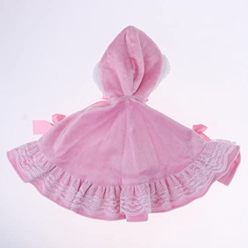Sharplace 1/3 BJD Ropa de Muñecas Inteligentes Capa de Franela para LUTS DOD MSD SD Lolita Cloak