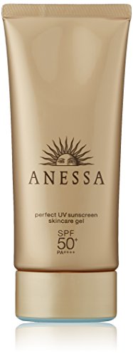 Shiseido Anessa Perfect UV Protector solar Gel para el cuidado de la piel SPF50+/PA+++3.2 oz