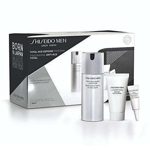 Shiseido MEN TOTAL REVITALIZER LIGHT FLUID LOTE 3 pz