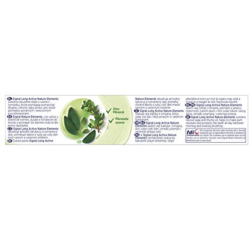Signal Nature Elements Pasta de Dientes Herbal Protección Encias 75ml