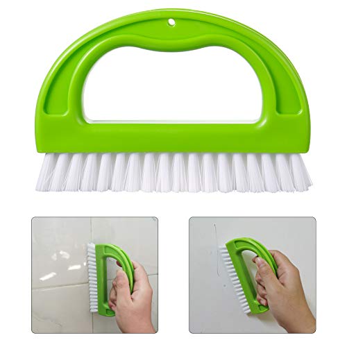 siismi 4 en 1 Cepillo de Limpieza de Ranura de Ranura, Limpieza Profunda para Baño y Cocina, Cepillo de Limpieza para Lechada, para Obturador/Aire Acondicionado/Teclado