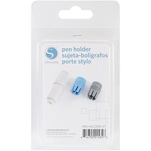 Silhouette America PEN-Holder-3T - Portatizas (con 3 Capuchas de plástico)