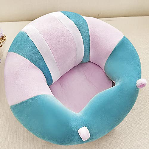 Silla de aprendizaje cómoda y suave para bebé, asiento de apoyo al suelo adecuado para recién nacidos de 6 a 24 meses