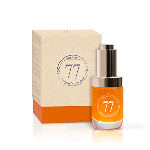 Simon&Tom 77 - Lujoso Aceite facial 30ml - Bio Sérum Antiedad - Complejo Antioxidante - Regenera - 12 aceites 100% puros - Rosa mosqueta, Argán, Aguacate y Sésamo -Ideal para Jade Roller o Dermaroller