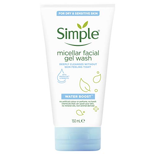 Simple Jabón Limpiador Facial Water Boost 150 Mililitros