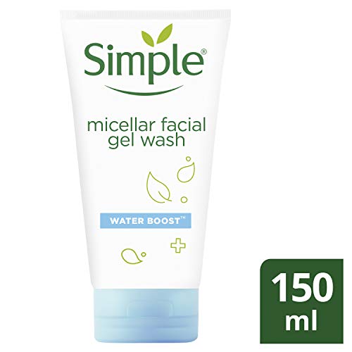 Simple Jabón Limpiador Facial Water Boost 150 Mililitros