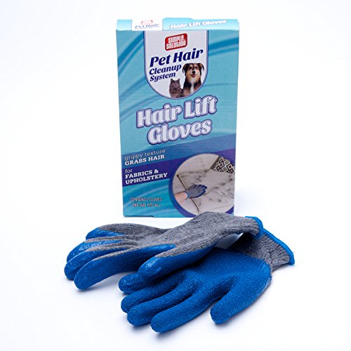 Simple Solution Pelo de Las Mascotas Sistema de Limpieza Pelo Elevador Guantes