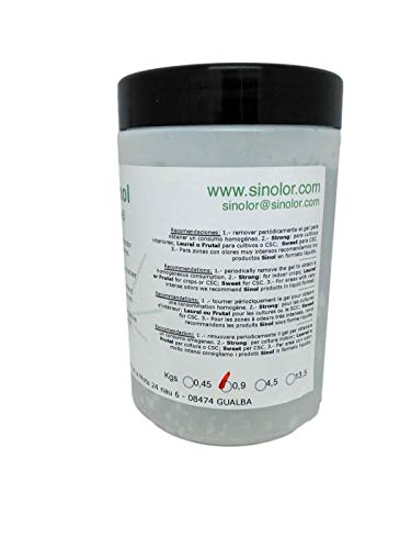 Sinol Gel Strong 0,9kgs. Antiolor Neutraliza olor Marihuana Cannabis Cultivo indoor Listo para usar El más fuerte !