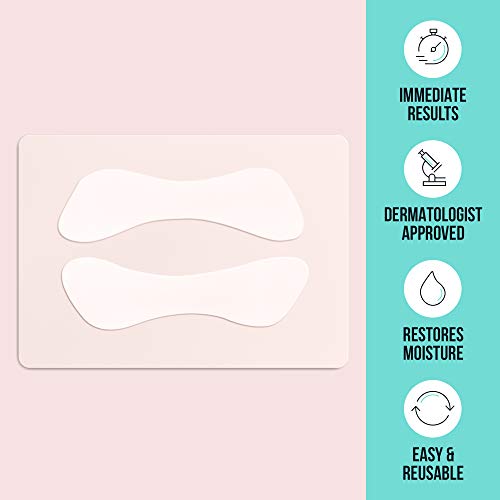 SiO Beauty Super LipLift | Parches antiarrugas para sonrisas y labios 2 semanas de suministro | Parches de silicona para alisar durante la noche para arrugas de labios y sonrisas y líneas finas